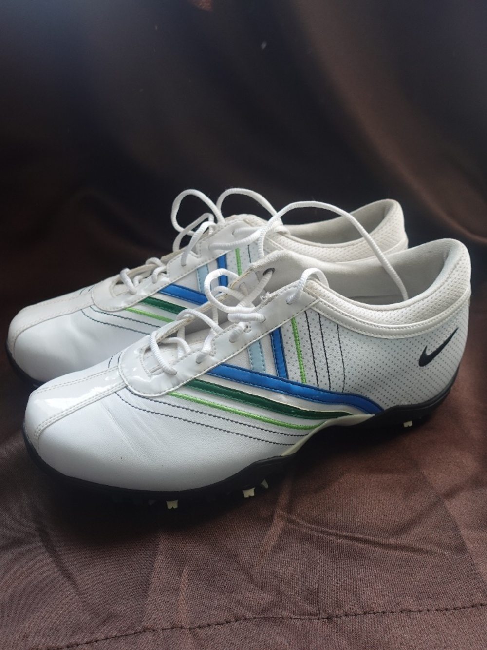 The NIKE AIR ZOOM SPIRIT Women's Golf Shoes in White